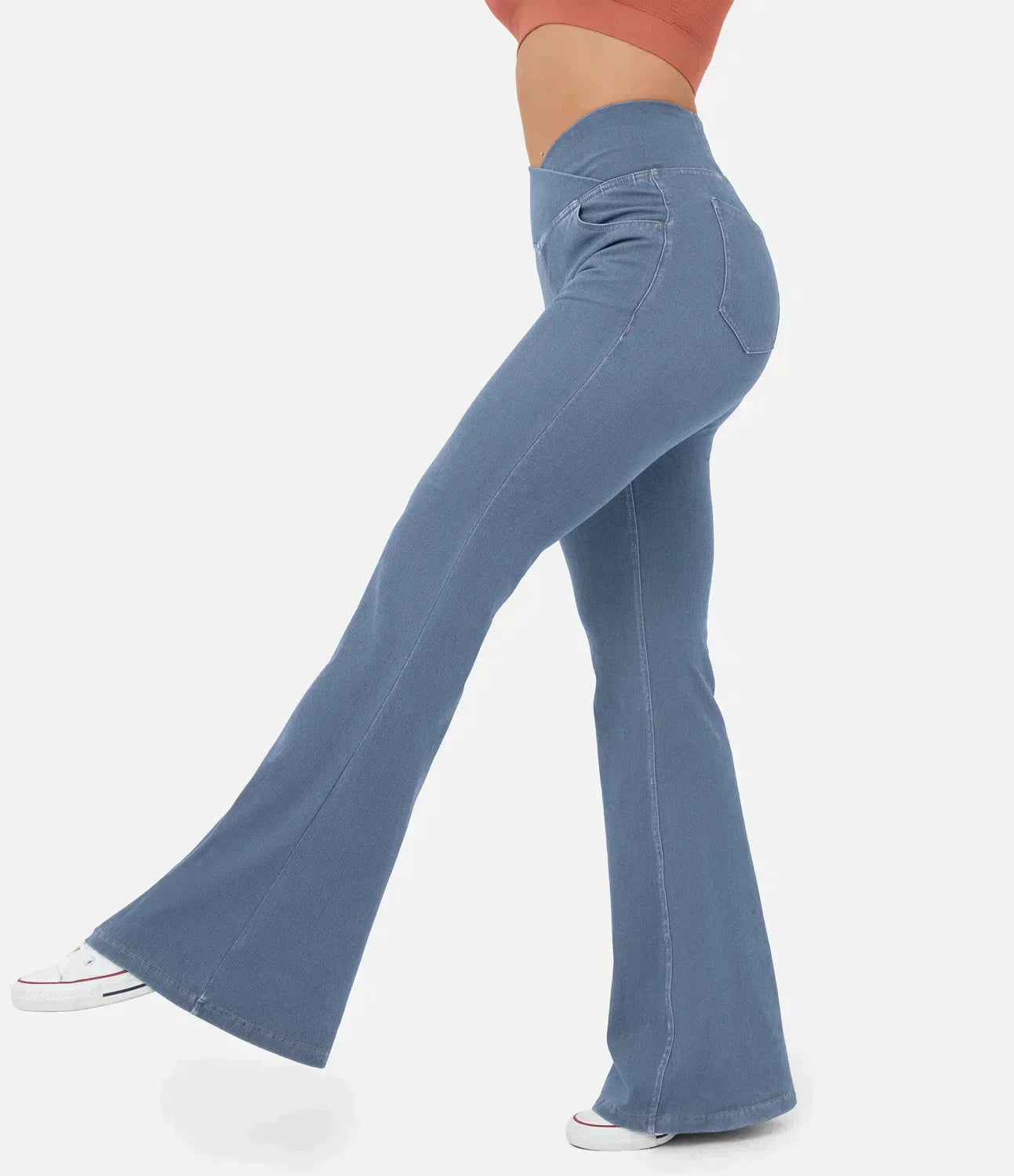 Lisa™ | RetroFlare Stretch Spijker Jeans