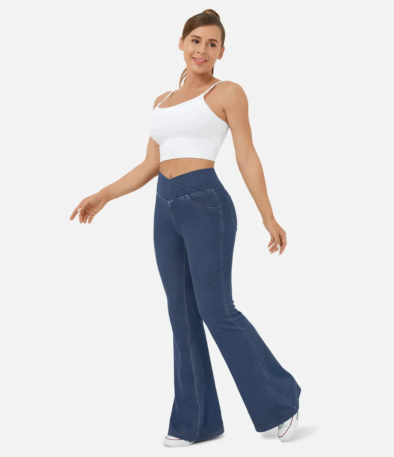 Lisa™ | RetroFlare Stretch Spijker Jeans