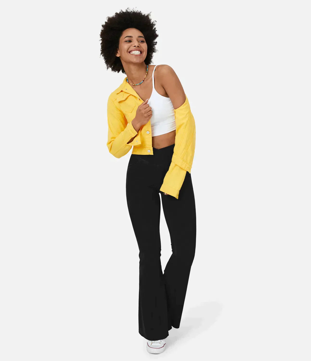 Lisa™ | RetroFlare Stretch Spijker Jeans