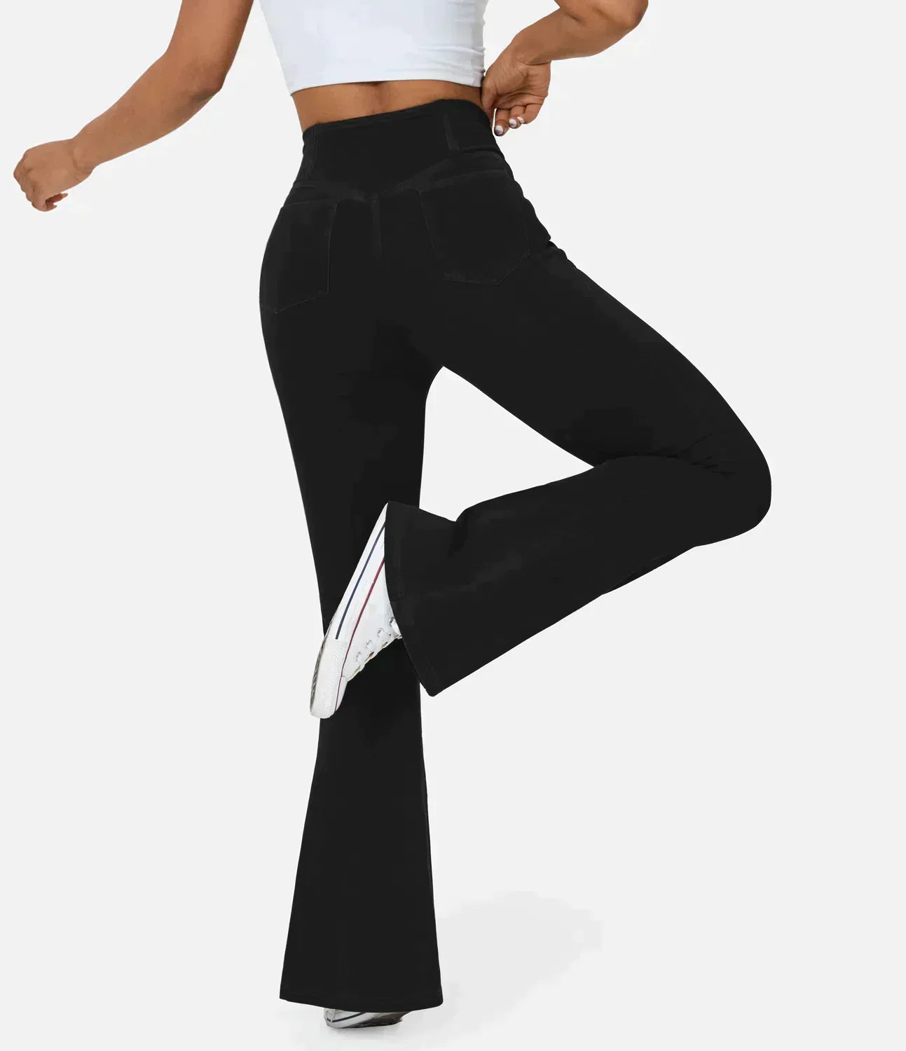 Lisa™ | RetroFlare Stretch Spijker Jeans