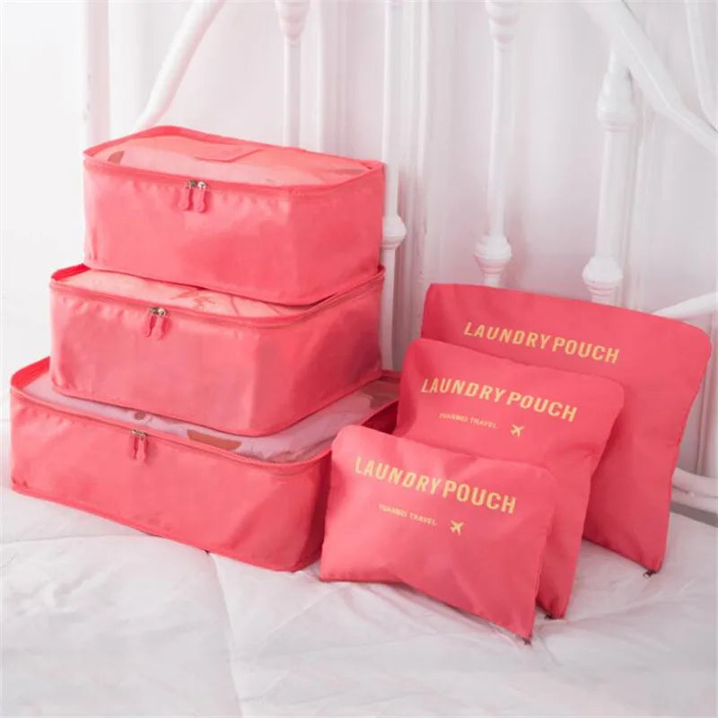 6 STUKS Reis Opbergtas Multifunctionele Organizer