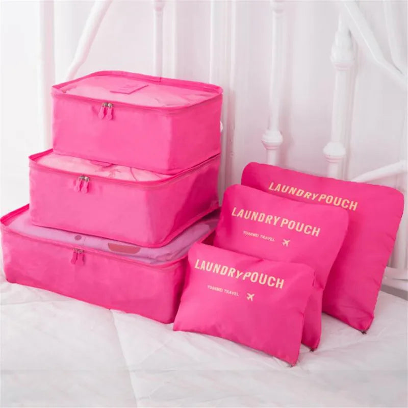 6 STUKS Reis Opbergtas Multifunctionele Organizer