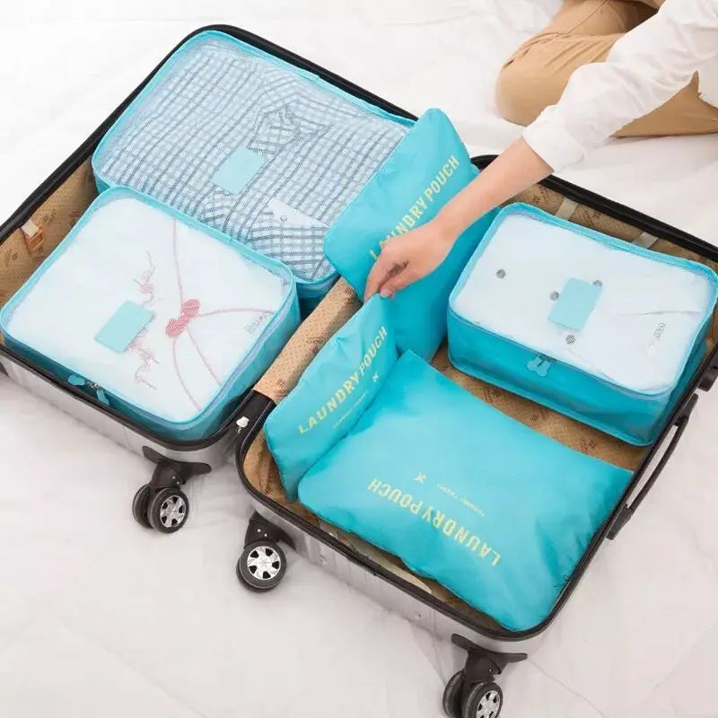 6 STUKS Reis Opbergtas Multifunctionele Organizer