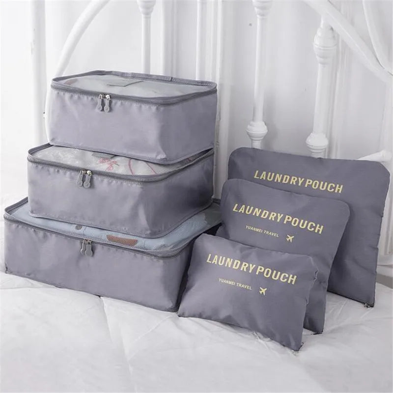 6 STUKS Reis Opbergtas Multifunctionele Organizer