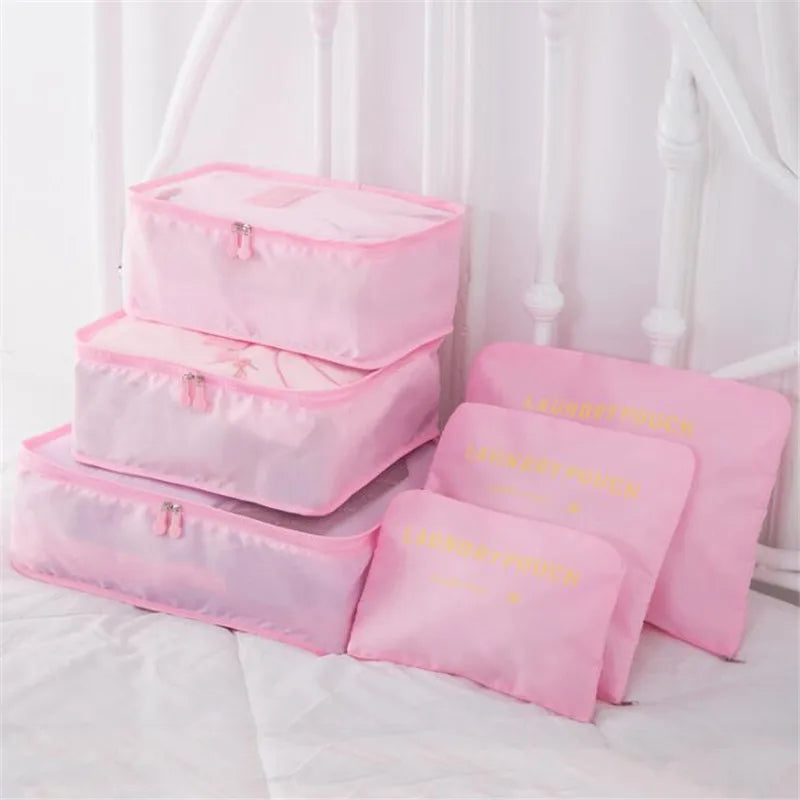 6 STUKS Reis Opbergtas Multifunctionele Organizer