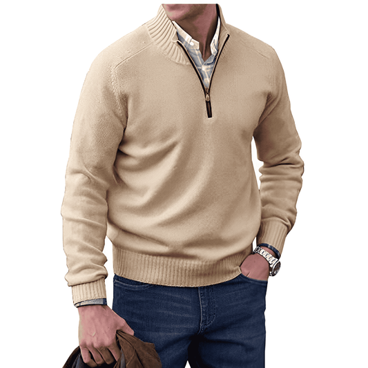 James - Stijlvolle Half Zip Trui